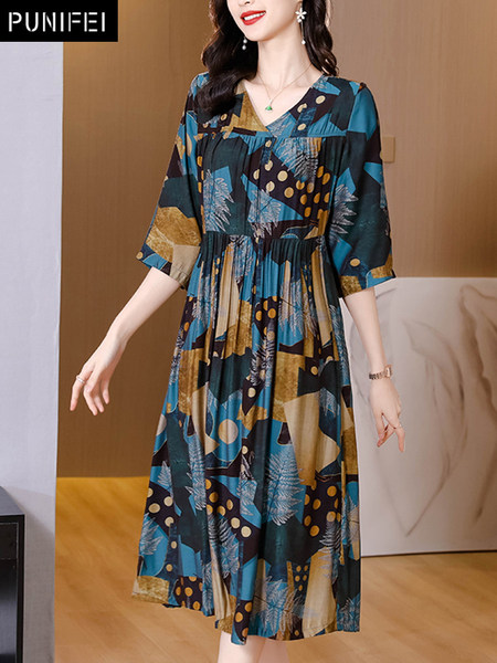 เดรสวัยผู้ใหญ่40-60ปี เดรสคุณแม่ ชุดเดรสทำงานวัยผู้ใหญ่ แบรนด์ MAMA DRESS