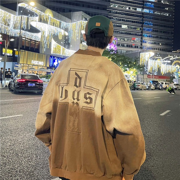 เสื้อแจ็คเก็ตเบสบอล เสื้อคลุม เสื้อแขนยาวสไตล์เกาหลี