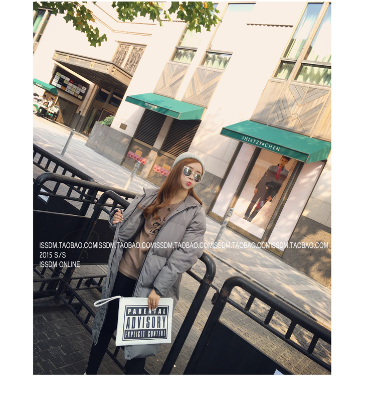 เสื้อกันหนาว สีเทา ตัวยาว ผ้าร่มกันลม บุนวมนุ่ม ซิปและกระดุมหน้า พร้อมส่งจ้า