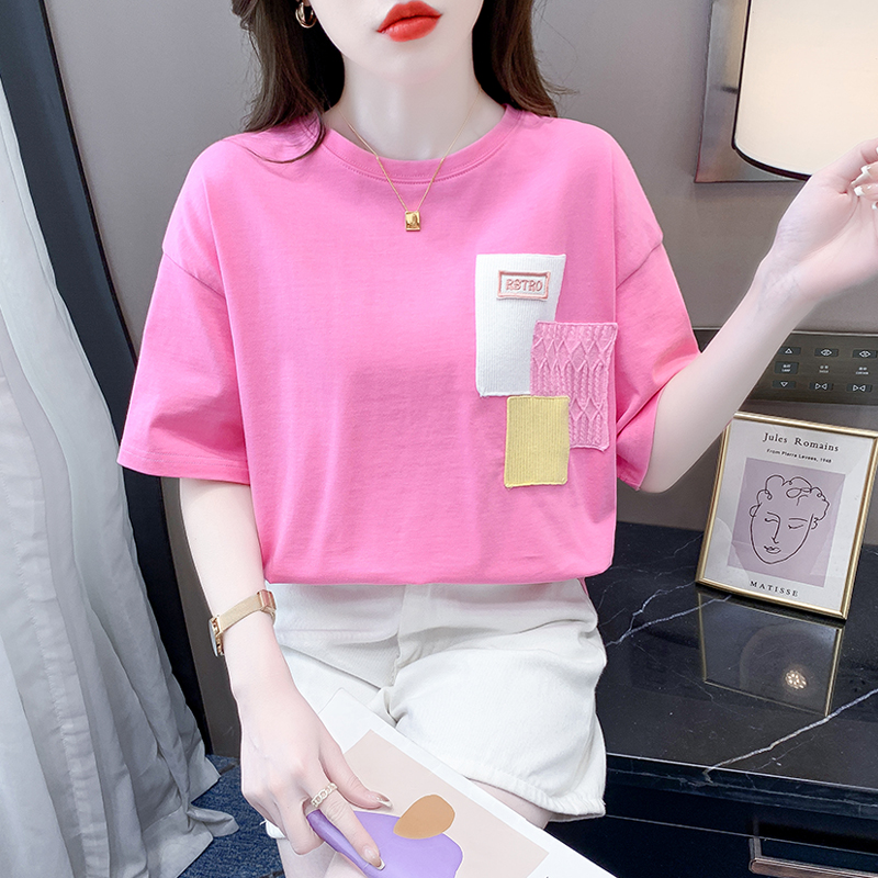 เสื้อผ้าวัยรุ่นเกาหลี เสื้อยืดวัยรุ่นผู้หญิง มีขนาด S M L XL