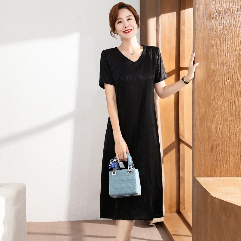 เดรสวัยผู้ใหญ่40-60ปีเดรสคุณแม่