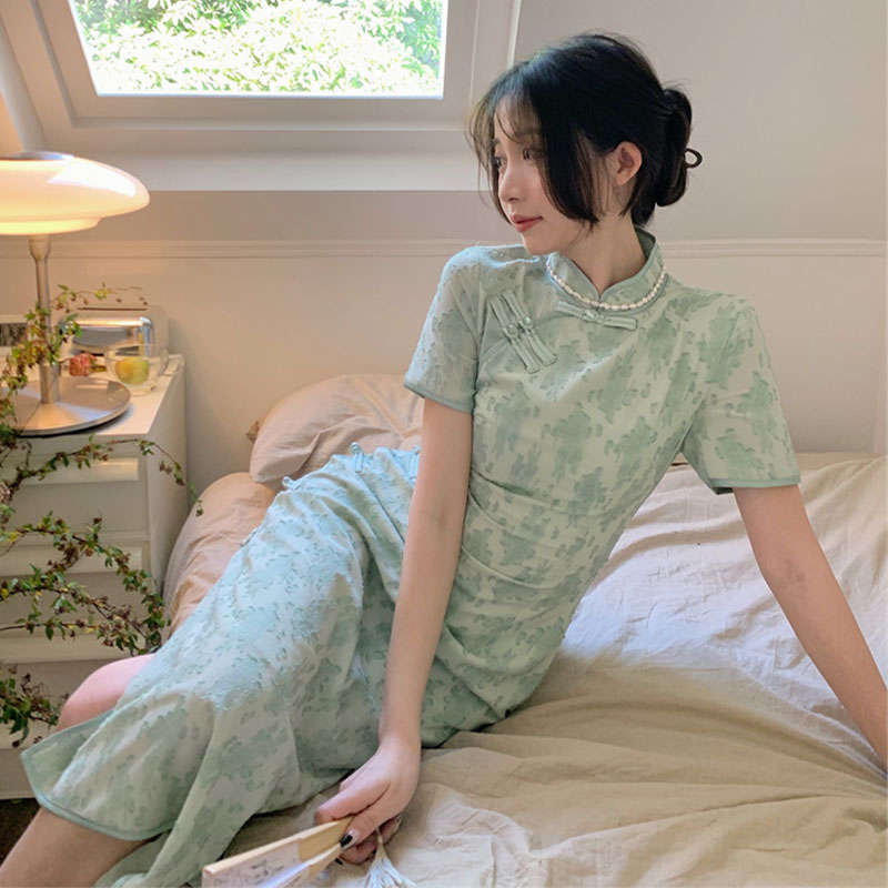 เดรสวัยรุ่น-เดรสคนอ้วนวัยรุ่น L-4XL(อก38-46 นิ้ว)