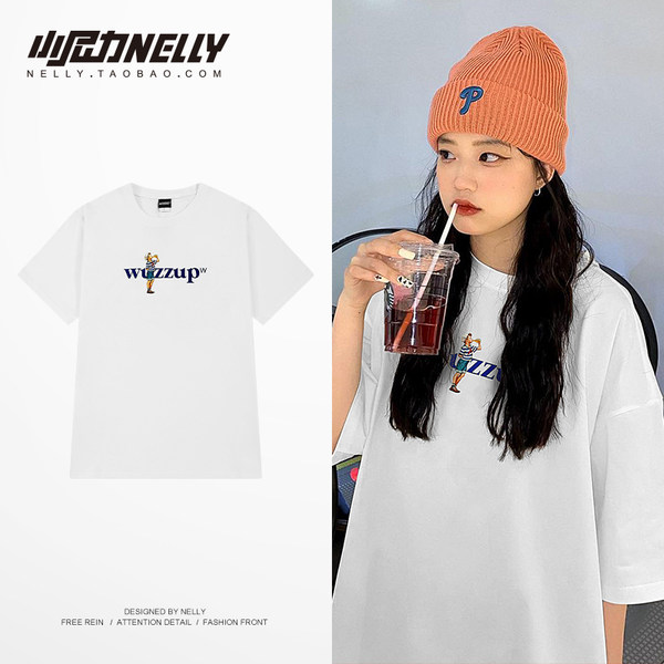 เสื้อยืดคอกลม ผู้ชาย เสื้อยืดผู้ชายเกาหลี เสื้อยืดเกาหลี แบรนด์ NELLY