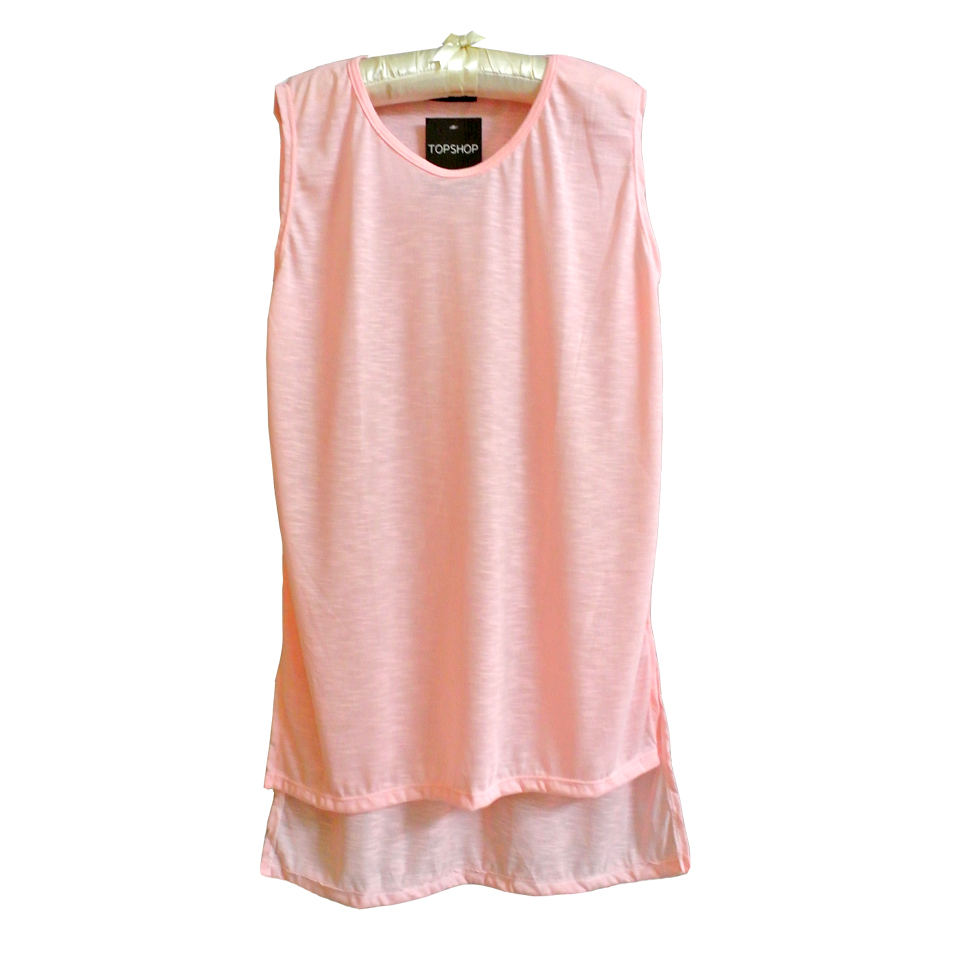 เสื้อยืดแขนกุดtopshop