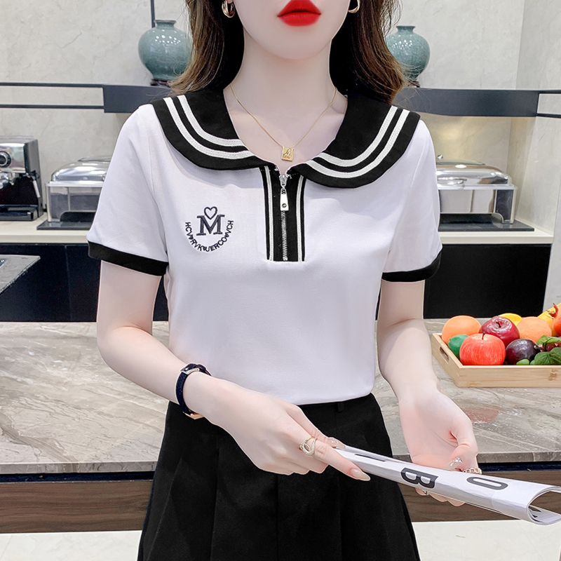 เสื้อผ้าวัยรุ่นเกาหลี เสื้อยืดวัยรุ่นผู้หญิง มีขนาด S M L XL