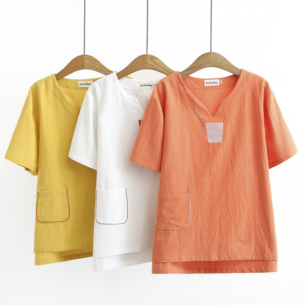 เสื้อลินินสไตล์ผู้ใหญ่ เสื้อคุณแม่ เสื้อผู้ใหญ่ แบรนด์ LININ