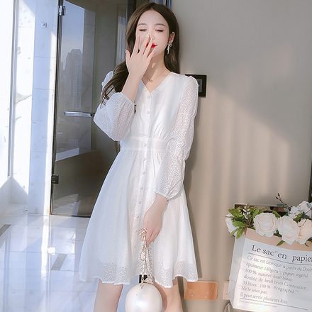 มินิเดรสสไตล์เกาหลี เดรสแบบสวยๆ By Meiyi women's clothing