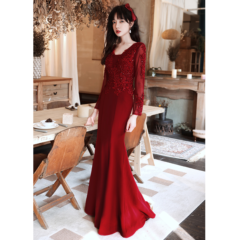 ชุดราตรี ชุดราตรีสวยหรู แบบ ทันสมัย Evening dress
