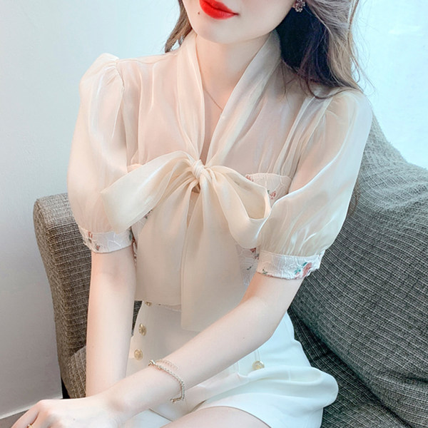 เสื้อชีฟองเกาหลี เสื้อชีฟองสวยๆ