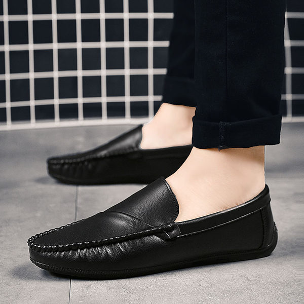 รองเท้าหนังผู้ชาย มีไซส์39-44 รองเท้าโลฟเฟอร์ชาย Slip-On Shoes