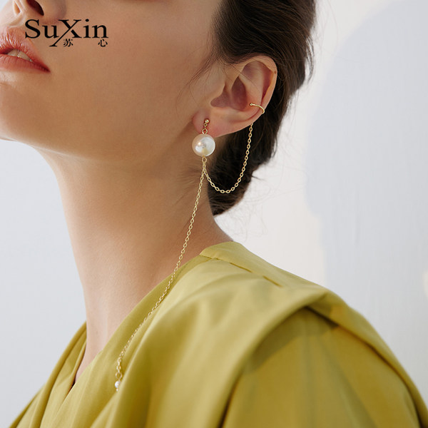 ตุ้มหู ต่างหู ต่างหูผู้หญิง By SuXin
