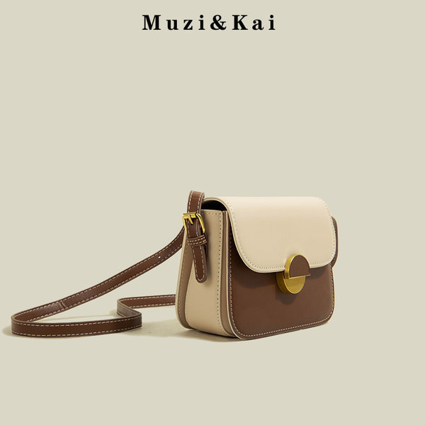 กระเป๋าสะพายข้างผู้หญิง กระเป๋าสะพายสไตล์เกาหลี By Muzi&Kai