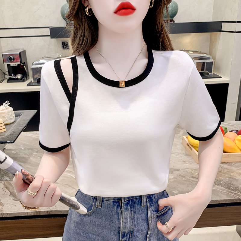 เสื้อผ้าวัยรุ่นเกาหลี เสื้อยืดวัยรุ่นผู้หญิง มีขนาด S M L XL