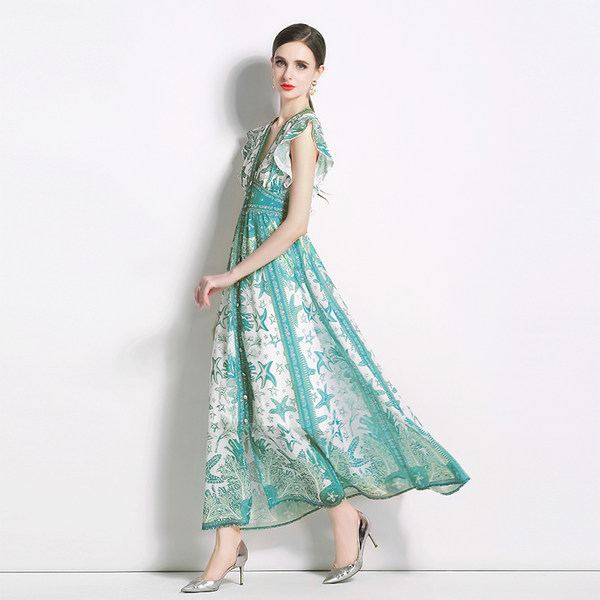 ชุดเดรสยาวสวยๆ ชุดเดรสยาวใส่สบาย ใส่ทำงาน