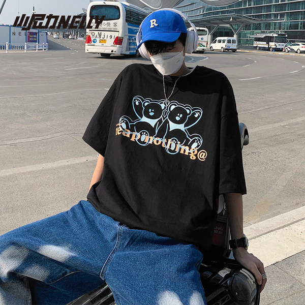 เสื้อยืดคอกลม ผู้ชาย เสื้อยืดผู้ชายเกาหลี เสื้อยืดเกาหลี แบรนด์ NELLY