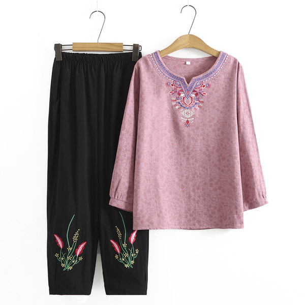 เสื้อลินินสไตล์ผู้ใหญ่ เสื้อคุณแม่ เสื้อผู้ใหญ่ แบรนด์ LININ