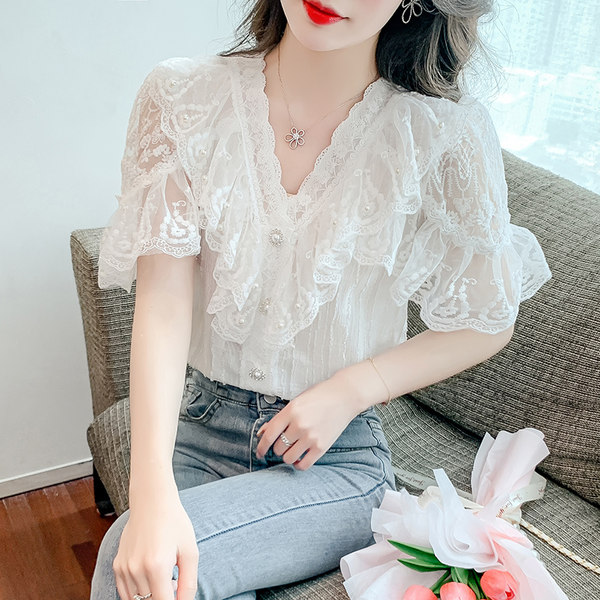 เสื้อลูกไม้สวยๆ เสื้อลูกไม้ เสื้อลูกไม้แฟชั่น BY MIRI