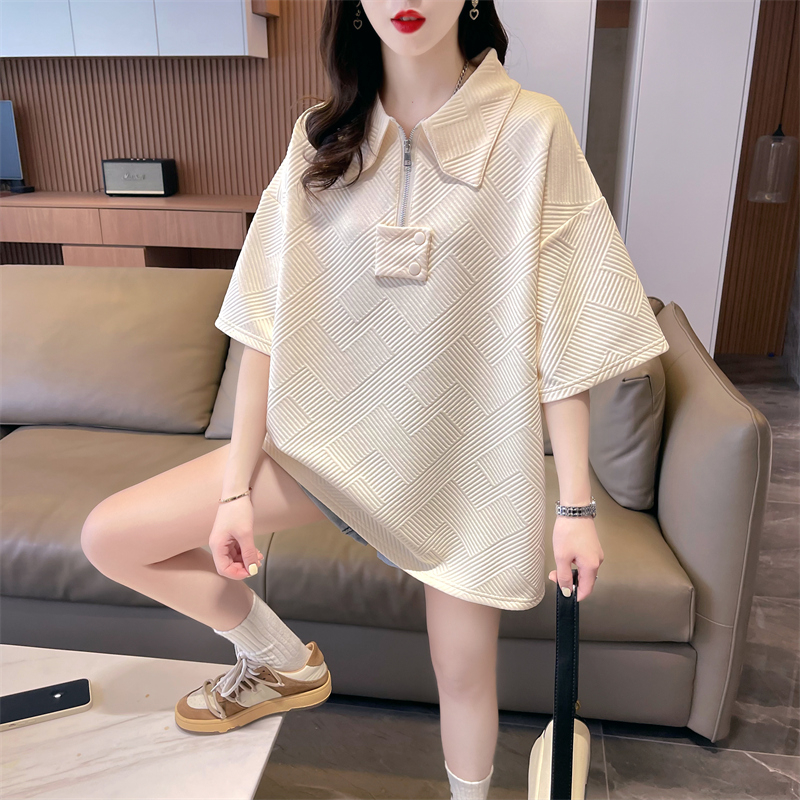 เสื้อยืดคนอ้วนแบบโอเวอร์ไซส์แบบ ulzzang fashion สนใจทักแชท