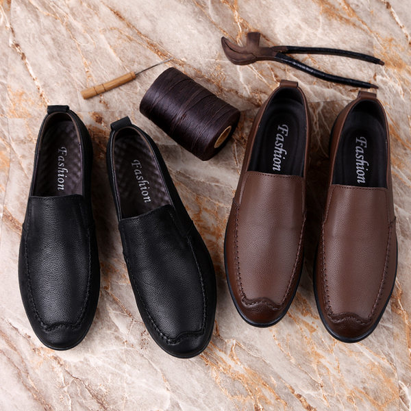 รองเท้าหนังผู้ชาย มีไซส์39-44 รองเท้าโลฟเฟอร์ชาย Slip-On Shoes