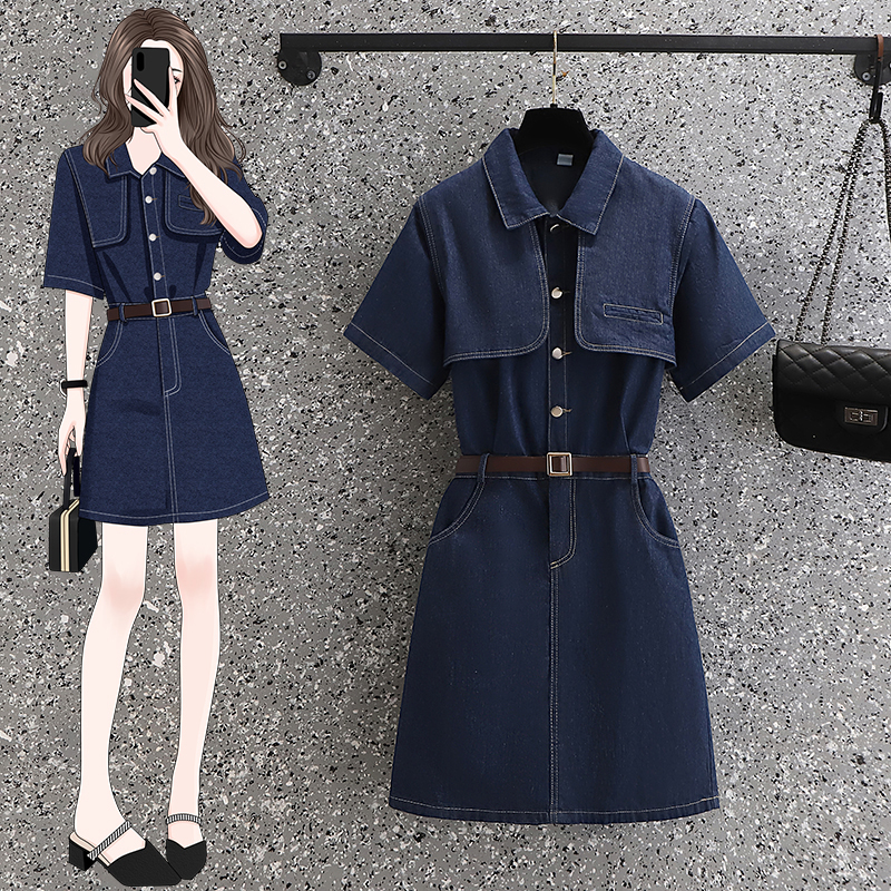 เดรสแขนสั้น มีไซส์ L-4XLอก 38-47 นิ้ว ใส่ได้ทั้งสาวหุ่นดีน่ารักจนถึงสาวอวบพลัสไซส์ จัดส่งฟรี! ทักแชทสั่งซื้อ