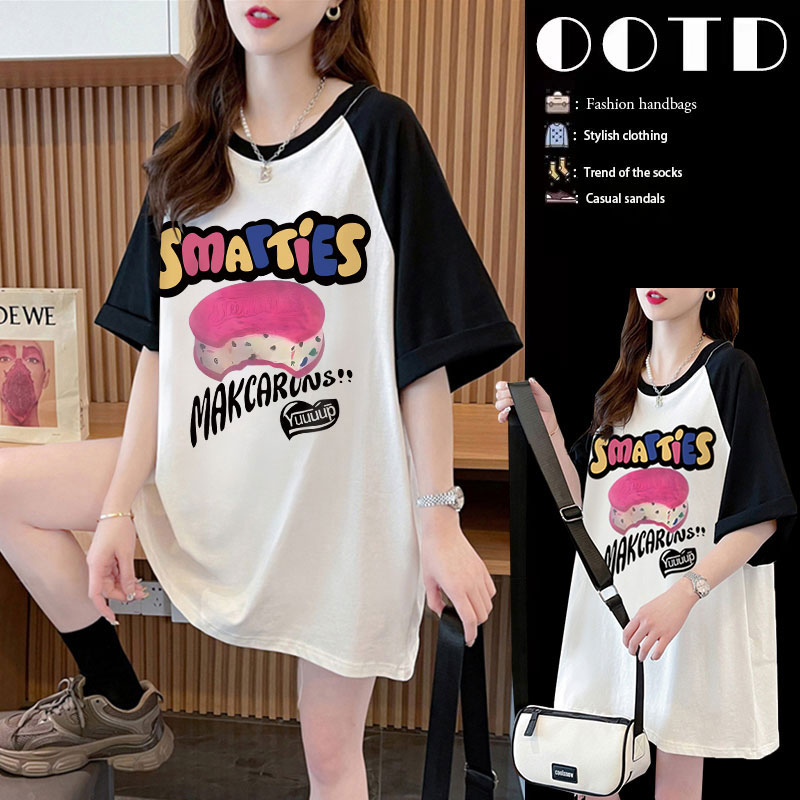 เสื้อยืดคนอ้วนแบบโอเวอร์ไซส์แบบ ulzzang fashion สนใจทักแชท