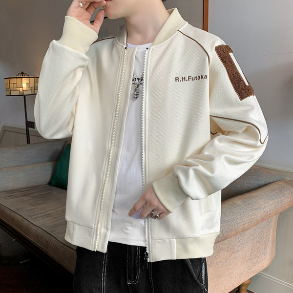เสื้อแจ็คเก็ตเบสบอล เสื้อคลุม เสื้อแขนยาวสไตล์เกาหลี