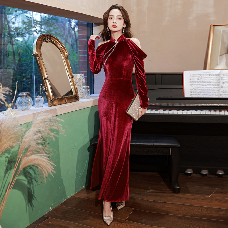 ชุดราตรี ชุดราตรีสวยหรู แบบ ทันสมัย Evening dress