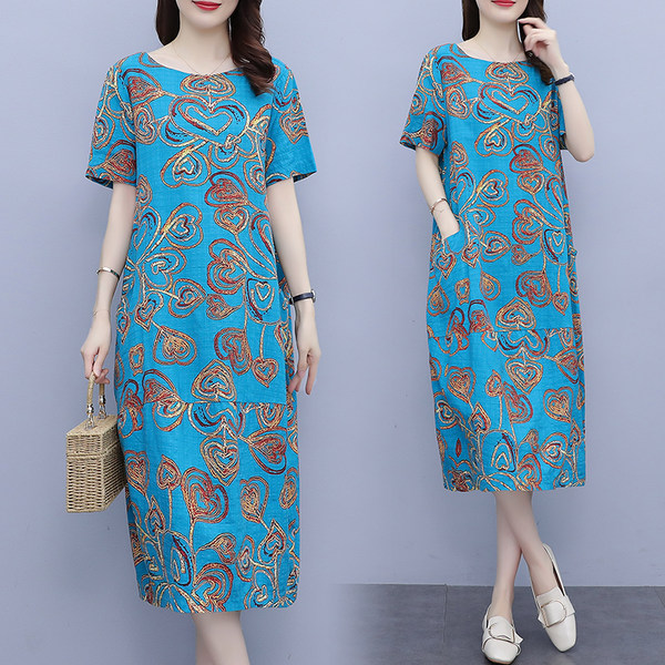 เดรสคนอ้วน เดรสสาวอวบ ชุดเดรสคนอ้วนวัยรุ่น BY PLUS SIZE Girl