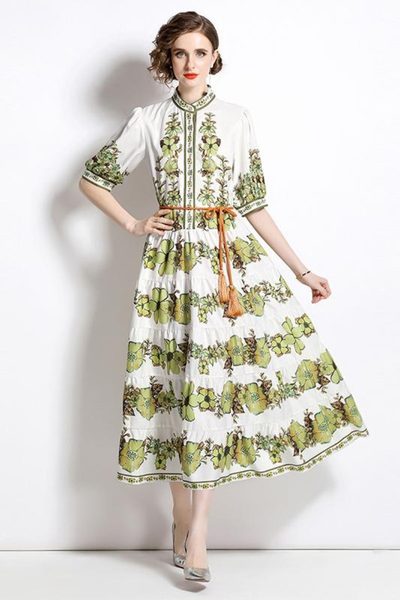 ชุดเดรสยาวสวยๆ ชุดเดรสยาวใส่สบาย ใส่ทำงาน