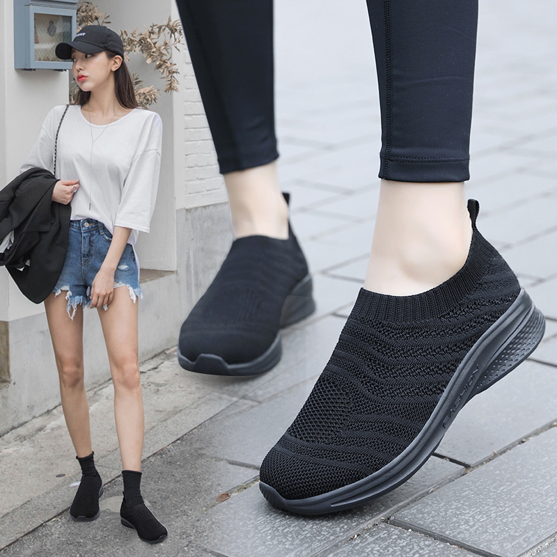 รองเท้าผ้าใบ รองเท้าลำลอง รองเท้าผ้าใบลำลอง รองเท้าแฟชั่นแบบสวม Slipper Shop