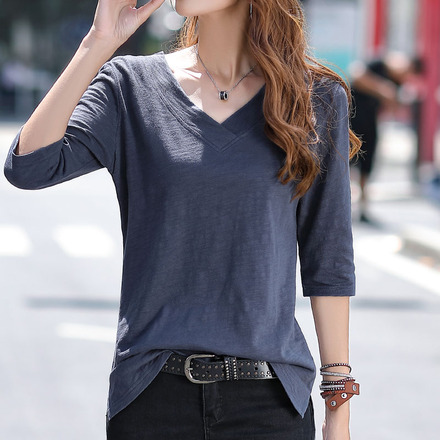 เสื้อยืดแขนยาวแฟชั่น เสื้อยืด T-shirt แขนยาว