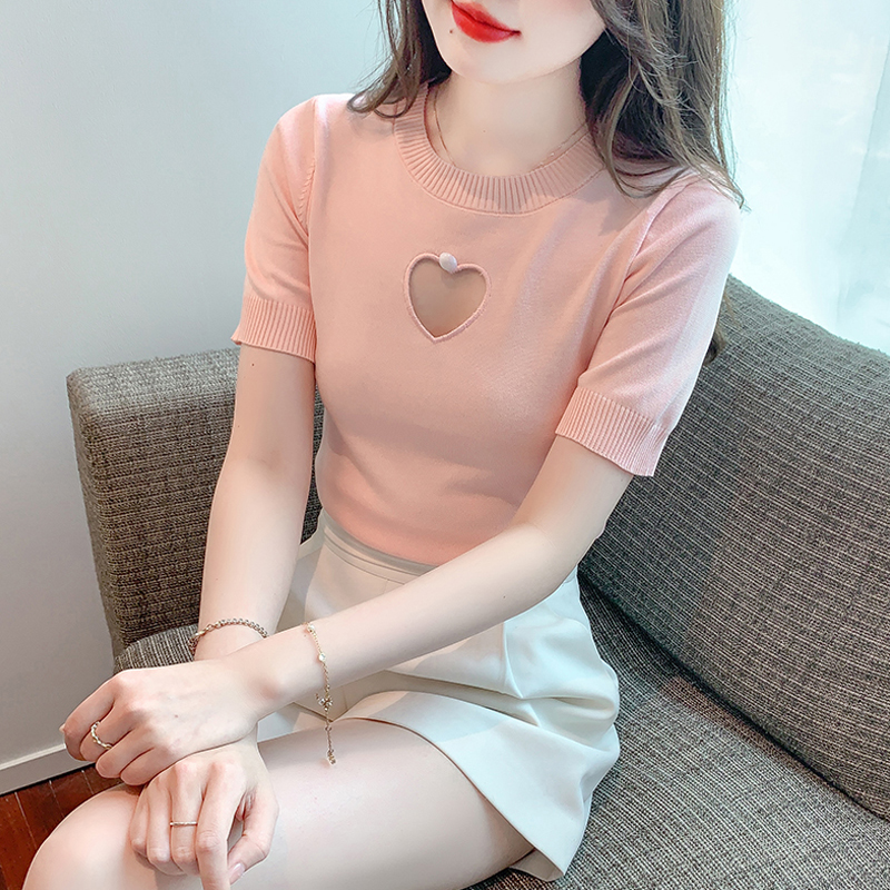 เสื้อผ้าวัยรุ่นเกาหลี เสื้อยืดวัยรุ่นผู้หญิง มีขนาด S M L XL