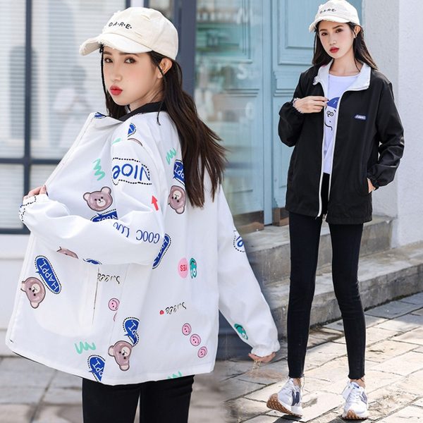 แจ็คเก็ต เสื้อคลุมแจ็คเก็ต เสื้อคลุมป้องกันแดด เสื้อแจ๊คเก็ตแขนยาว Dickey