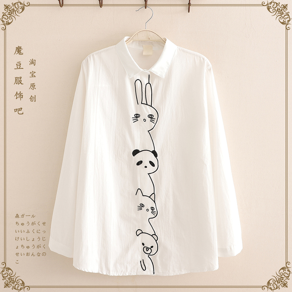 เสื้อผ้าเด็กวัยรุ่น ประมาณ12-17ปี เสื้อสไตล์ญี่ปุ่น Mori Girl สไตล์สดใสน่ารักคิกขุ Mori Girl