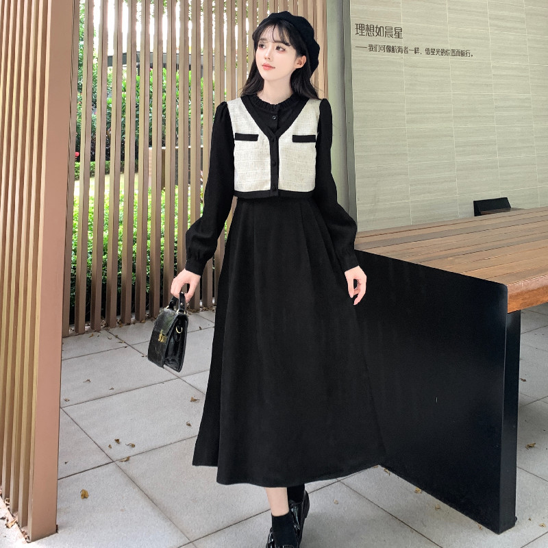 เดรสสาวอวบ มีไซส์ L-4XLอกเสื้อ 38-47 นิ้ว ใส่ได้ทั้งสาวหุ่นดีน่ารักจนถึงสาวอวบพลัสไซส์ จัดส่งฟรี! ทักแชทสั่งซื้อ