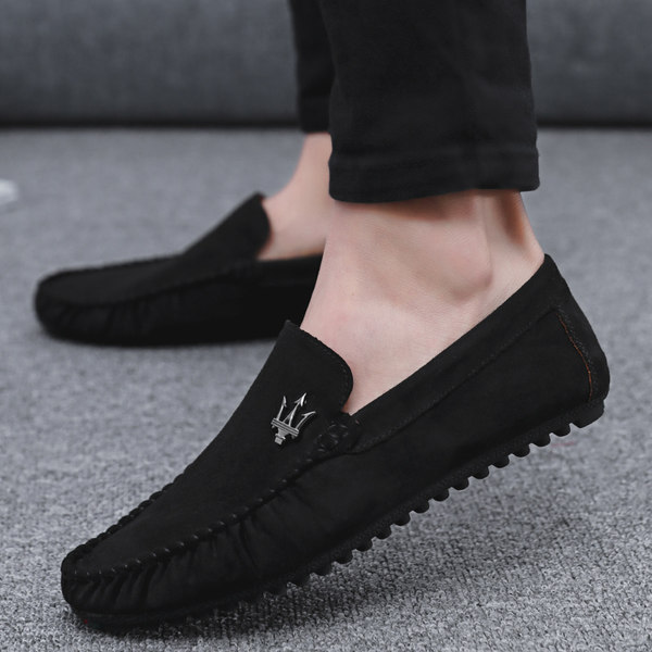 รองเท้าหนังผู้ชาย มีไซส์39-44 รองเท้าโลฟเฟอร์ชาย Slip-On Shoes