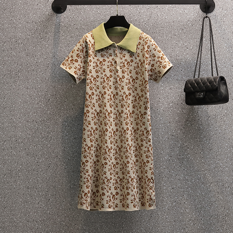 เดรสคนอ้วน เดรสสาวอวบ ชุดเดรสคนอ้วนวัยรุ่น BY PLUS SIZE Girl