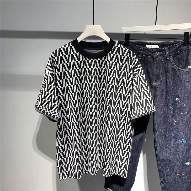 เสื้อยืดผู้ชายอ้วน S-5XL(อกเสื้อ39-51นิ้ว)