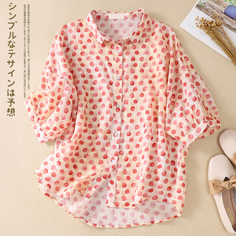 เสื้อลินิน เสื้อผ้าฝ้ายลินิน เสื้อเชิ้ตผ้าลินิน