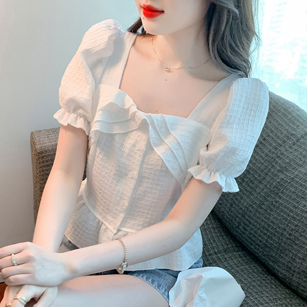 เสื้อชีฟองเกาหลี เสื้อชีฟองสวยๆ