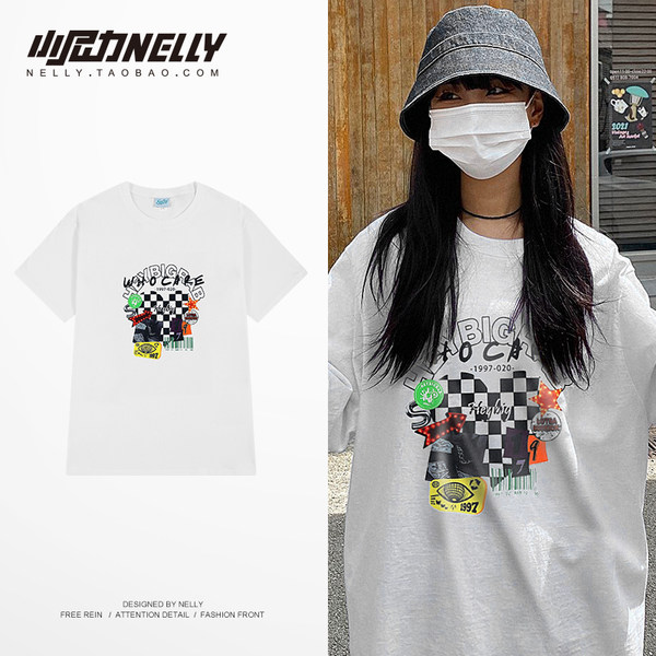 เสื้อยืดคอกลม ผู้ชาย เสื้อยืดผู้ชายเกาหลี เสื้อยืดเกาหลี แบรนด์ NELLY