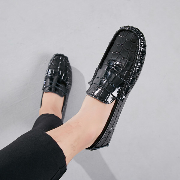 รองเท้าหนังผู้ชาย มีไซส์39-44 รองเท้าโลฟเฟอร์ชาย Slip-On Shoes