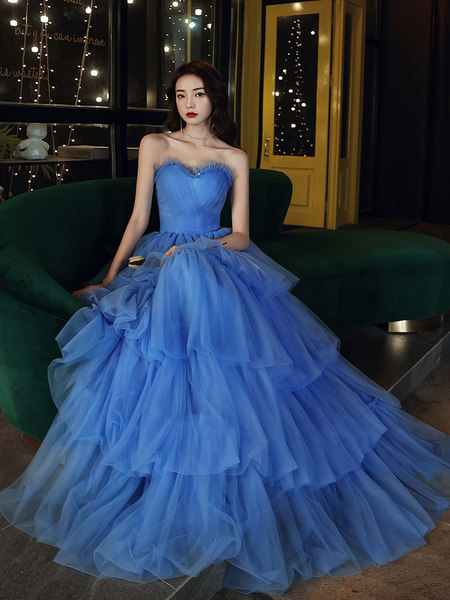 ชุดราตรี ชุดราตรีสวยหรู แบบ ทันสมัย Evening dress