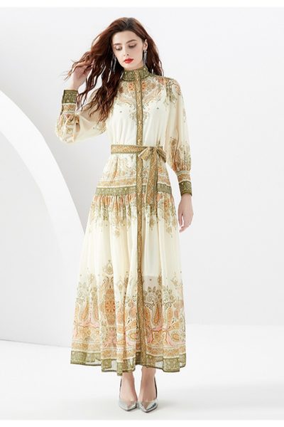 ชุดเดรสยาวสวยๆ ชุดเดรสยาวใส่สบาย ใส่ทำงาน