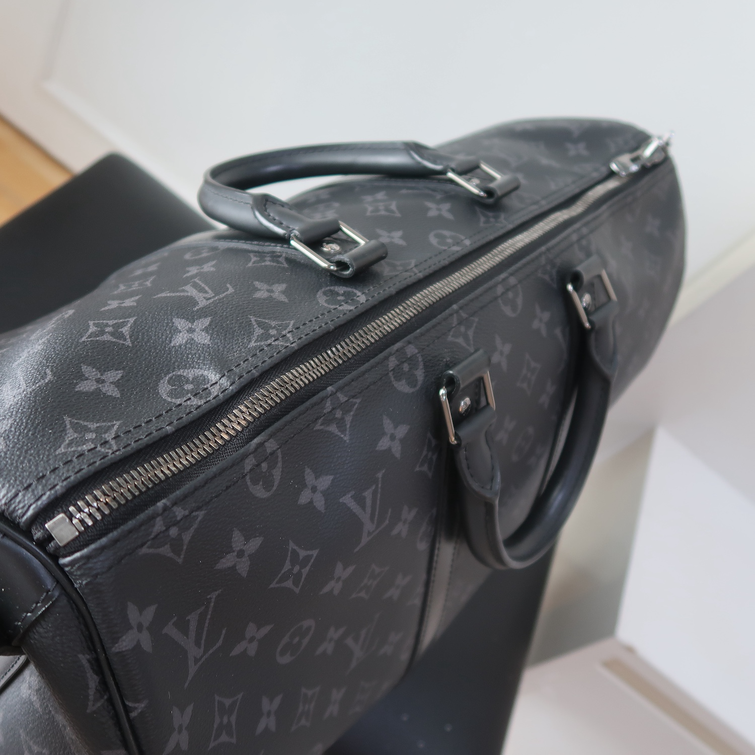 LV Monogram Eclipse Keepall 45 bandouliere