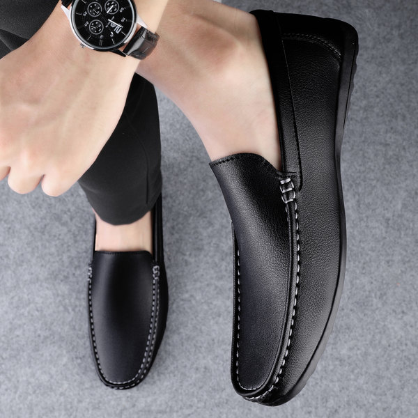 รองเท้าหนังผู้ชาย มีไซส์39-44 รองเท้าโลฟเฟอร์ชาย Slip-On Shoes
