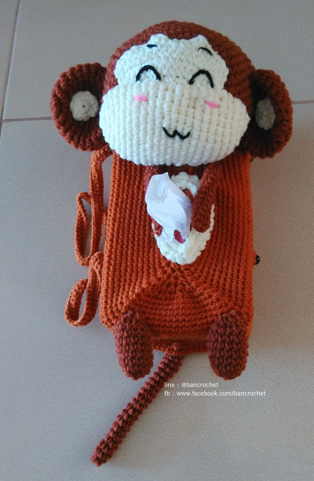 กล่องทิชชูลิงแบบแขวนในรถ