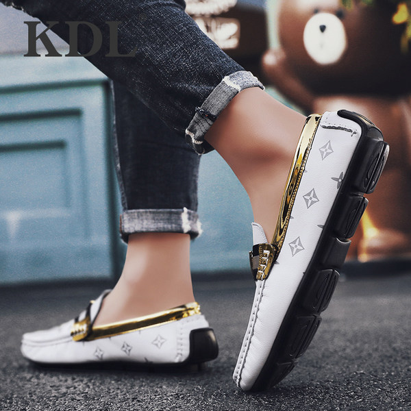 รองเท้าหนังผู้ชาย มีไซส์39-44 รองเท้าโลฟเฟอร์ชาย Slip-On Shoes