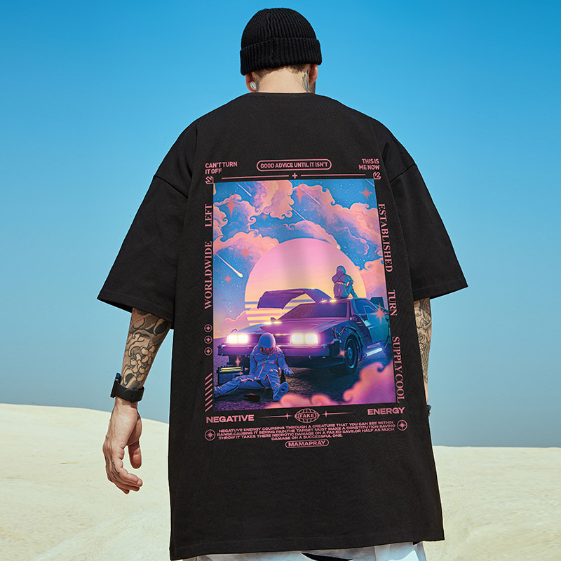 เสื้อยืดผู้ชายอ้วน S-5XL(อกเสื้อ39-51นิ้ว)