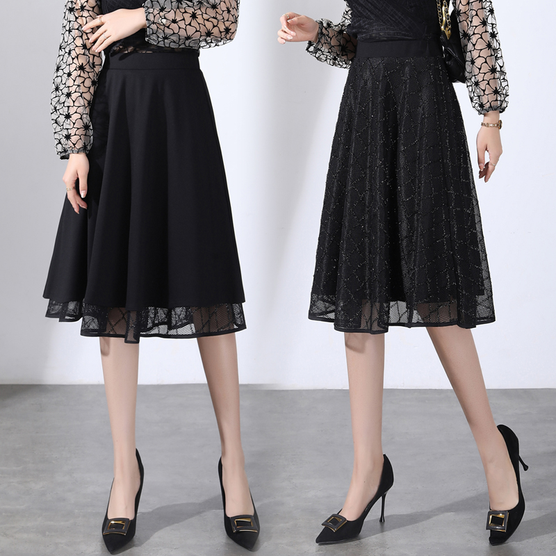 กระโปรงยาว กระโปรงยาวทรงเอ กระโปรงทำงาน